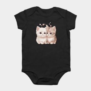 Cute Munchkin Kitten Baby Bodysuit